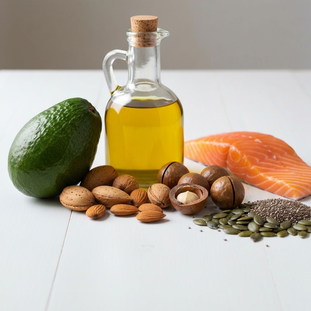 Selection of healthy fat sources